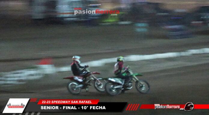VIDEO: MOTOS SENIOR – 10° fecha – SERIES / FINAL -Speedway San Rafael