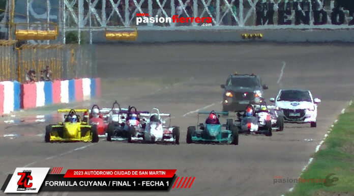 VIDEO FORMULA CUYANA – Final 1 y Final 2 – 1° fecha Zonal Cuyano Autódromo Ciudad de San Martín