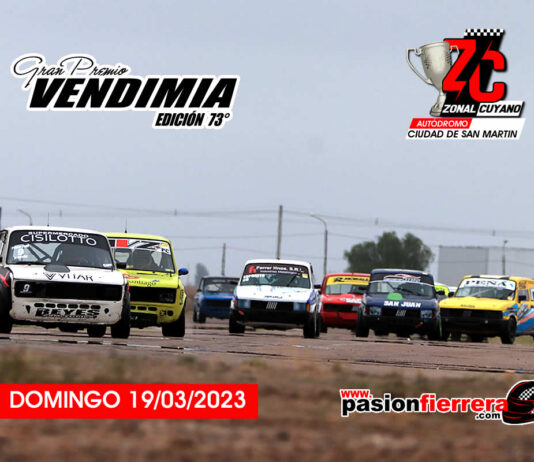 DOMINGO: Entrenamientos, Clasificaciones y Series AL INSTANTE! 1° fecha Zonal Cuyano Autódromo Ciudad de San Martín…