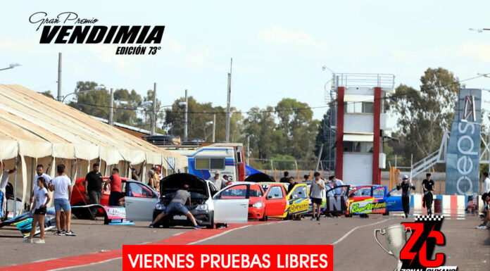 Pruebas Libres primera fecha Zonal Cuyano, previa Gran Premio Vendimia Autódromo Ciudad de San Martín…