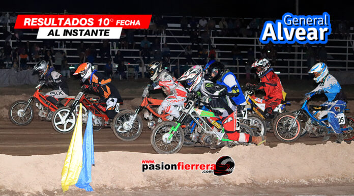 10° fecha Resultados, Speedway Gral. Alvear AL INSTANTE, Gran Premio Coronación…