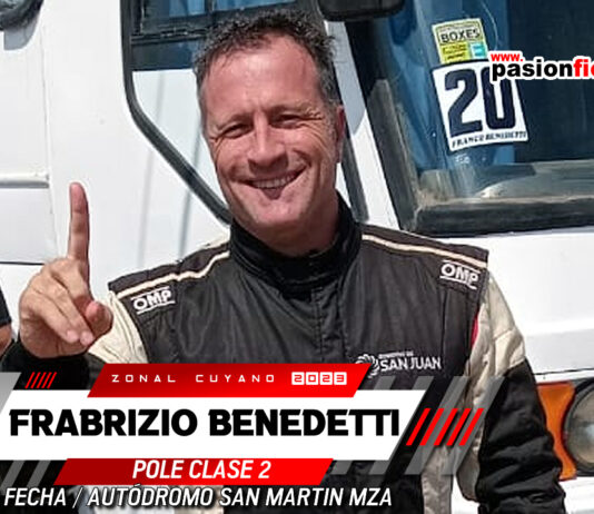 Fabrizio Benedetti el primer Poleman del 2023 en la Clase 2…