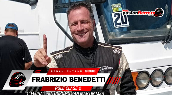 Fabrizio Benedetti el primer Poleman del 2023 en la Clase 2…