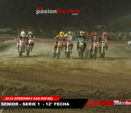 VIDEO MOTOS SENIOR – 12° fecha – SERIES / FINAL -Speedway San Rafael