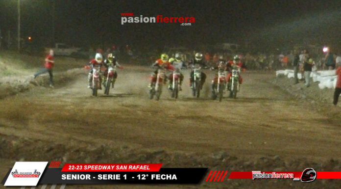 VIDEO MOTOS SENIOR – 12° fecha – SERIES / FINAL -Speedway San Rafael