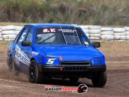 En la nueva categorĂa Grupo 3 ACT JoaquĂn Barison dominĂł serie y final en un diminuto parque automotor, Vuelco de Germán Sammito…