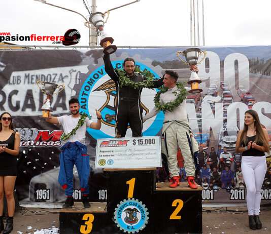 Cruzó la Cordillera, el Gran Premio Vendimia en la Promocional Fiat fue para Juan Carlos Merino…