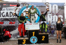 Charly Manzano en lo más alto del TP, el piloto de Cimino Motorsport ganó el Gran Premio Vendimia