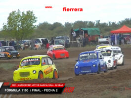VIDEO: FORMULA 1100 – Series y Final 2° fecha Tradicionales Víctor García Gral. Alvear