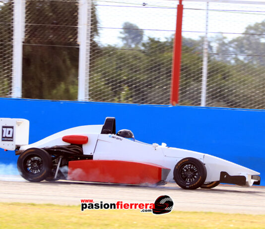 Santino Gentile ganó en la 2° exhibición de la Formula Cuyana…
