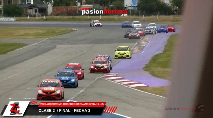 VIDEO: CLASE 2 – Series y finales – 2° fecha Autódromo Rosendo Hernández San Luis