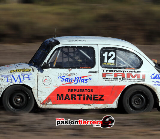 Fue para Lito Rubio en San Carlos, el piloto alvearense ganó la final de la Fórmula 1100..