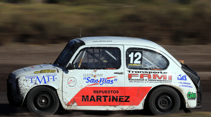 Fue para Lito Rubio en San Carlos, el piloto alvearense ganó la final de la Fórmula 1100..