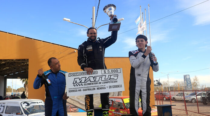 Tres al hilo, Juan Carlos Merino intratable en la Promocional Fiat, ganó la tercera fecha consecutiva…