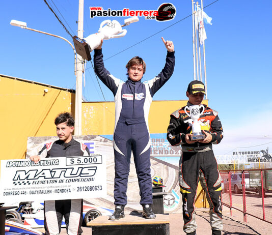 La Victoria nuevamente para Córdoba, Santino Gentile ganó en la Fórmula Cuyana…