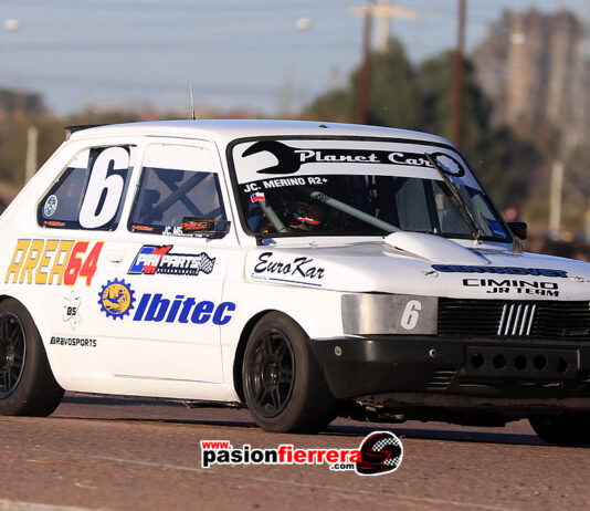 Una más, Juan Carlos Merino ganó la segunda serie de la Promocional Fiat…