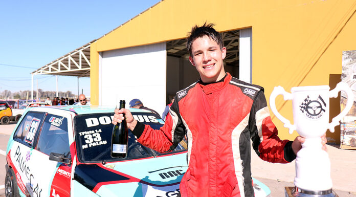 Maxi Palau y su segunda Victoria en el TP 1.4, con ritmo más que contundente el piloto de Paladini en lo más alto del podio en San Martín…