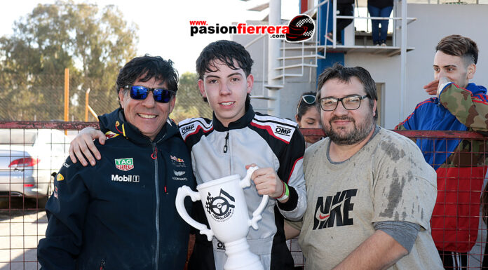 El destacado del día, el Toto Pérez largo último y ganó la Promocional Fiat en una accidentada final…