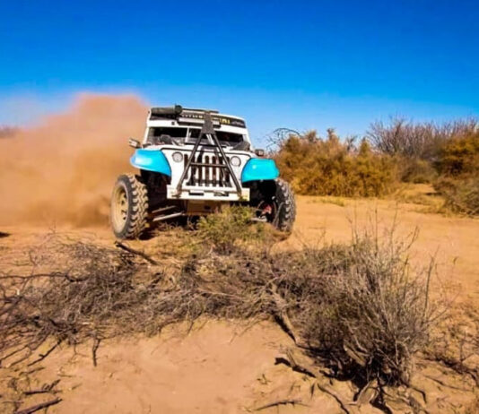 Si te gusta competir a campo abierto esta es la máquina que necesitas, en venta arenero…