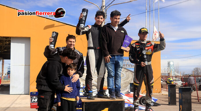 Iruela, cabello y Moreno el podio de la Formula Cuyana en la quinta fecha en San Martín…