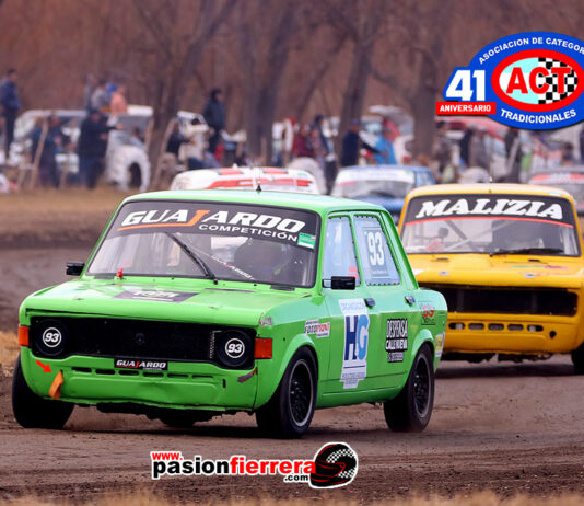 Llegó la victoria en el 41° aniversario de ACT, Sebastián Guajardo dominó en la Monomarca Fiat…