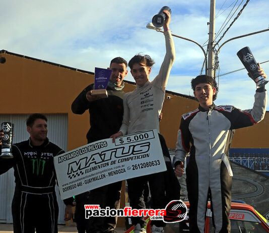 Agustín Palau ganó en la Promocional Fiat de la mano de Cimino Motorsport, segundo Toto Pérez y tercero Mauro Gómez de la Torre…