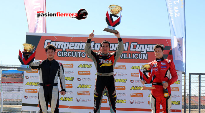 Angelo Caselli el ganadort de la final de la Fórmula Cuyana en el Villicum…