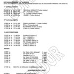 HORARIOS TENTATIVOS