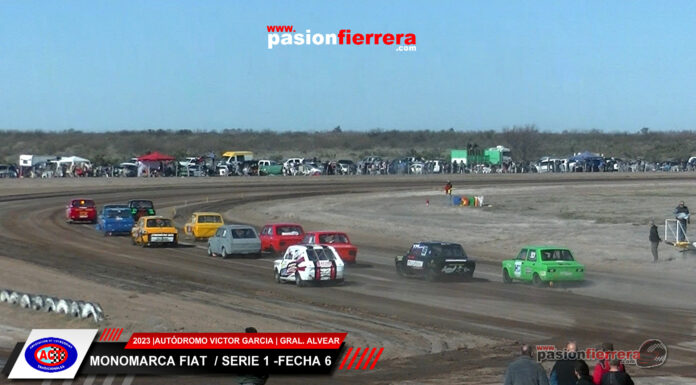 VIDEO – MONOMARCA FIAT – Series y Final – 6° fecha Tradicionales Víctor García Gral. Alvear