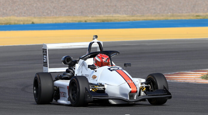 Lautaro Estrada ganó la primera final de la Formula Cuyana en el debut de la categoría en el Villicum