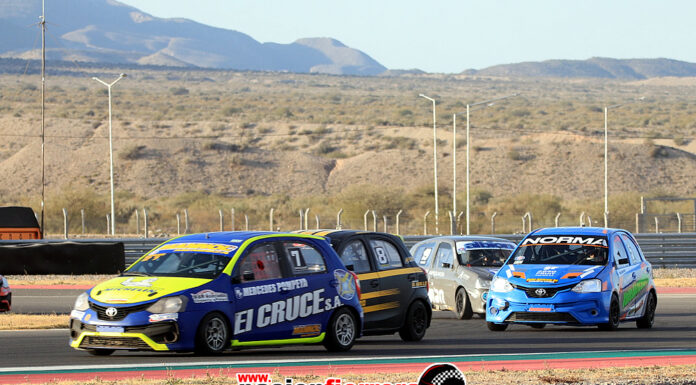 En pista victoria para Leonardo Gasque en la primera serie de la Clase 2 finalizada con señalización de auto de seguridad, pero tras un recargo por maniobra a Maxi Martinez, Mole ganó la batería…