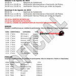horarios