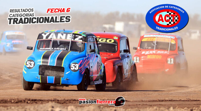 RESULTADOS AL INSTANTE! 6° fecha Tradicionales autódromo Víctor García Gral. Alvear..