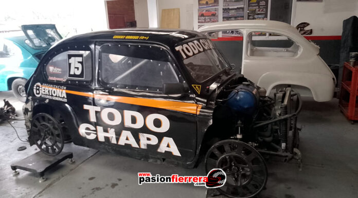 El paso por Alvear dejó huellas importantes en los autos de Bonino Racing…