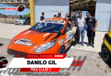 Con toda la confianza y de la mano de Macchi, Danilo Gil tiene la pole en la Clase 2….