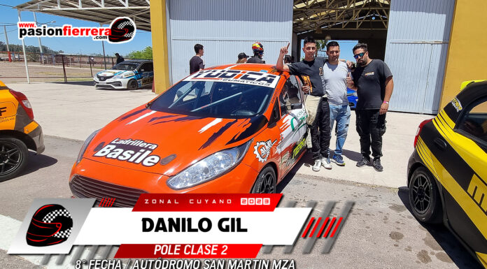 Con toda la confianza y de la mano de Macchi, Danilo Gil tiene la pole en la Clase 2….