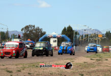 Victoria de Marcos Bautista en la 1° final de la 850 Grupo 1, vuelco de Carlos Arca y la final fue finalizada con roja…