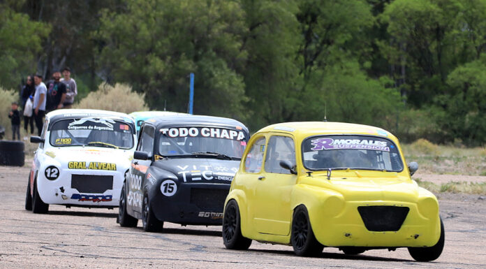 Mariano Gonzalez en lo más alto de la 1° y entretenida final de la Fórmula 1100, Urbusci y Rubio completaron el podio