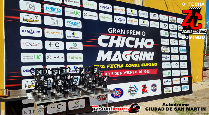 DOMINGO: Entrenamientos, Series y finales AL INSTANTE! 8° fecha Zonal Cuyano Autódromo Ciudad de San Martín, Mendoza