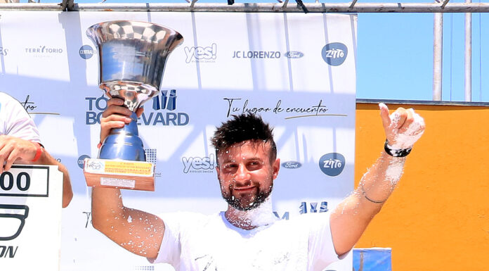 El toto fue el primer Campeón del 2023, entro al podio y ratificó porque es el nuevo Campeón de la Promocional Fiat….