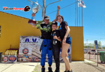 Alfredo Andino Campeón de la 850 Grupo 1, Juan Oliva Sub Campeón y Lucas Yañez 3°, La carrera fue ganada por Martin Aparo…