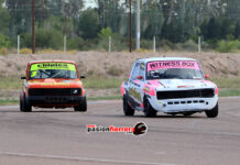 Entretenido mano a mano entre Juan Manuel Sosa y Toto Pérez en la primera serie del la “promo”, la pulseada fue ganada por Sosa…