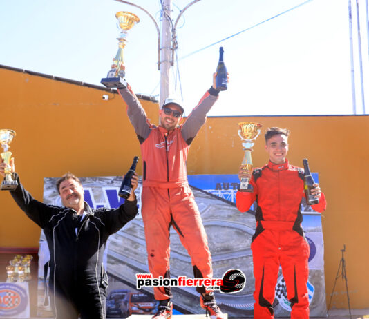 En el Grupo 3, ganó Valentin López, el Campeón Joaquin Barison…
