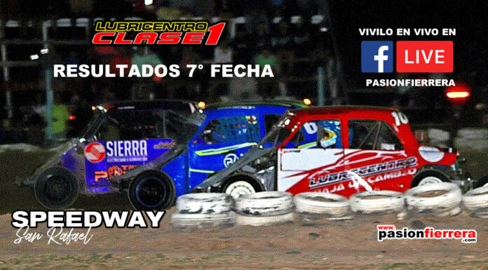 Speedway Resultados 7° fecha, autódromo Ciudad de San Rafael…