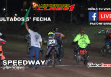 Speedway Resultados 5° fecha, autódromo Ciudad de San Rafael…