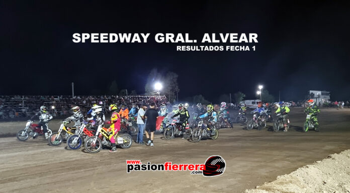 Resultados 1° fecha Speedway Gral. Alvear…