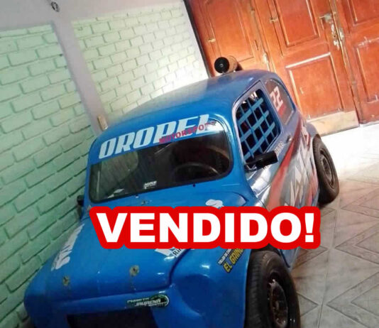 VENDIDO!!!: La Fórmula 1100 de Tradicionales “explota” y vos podés incorporarte, auto campeón listo para largar…