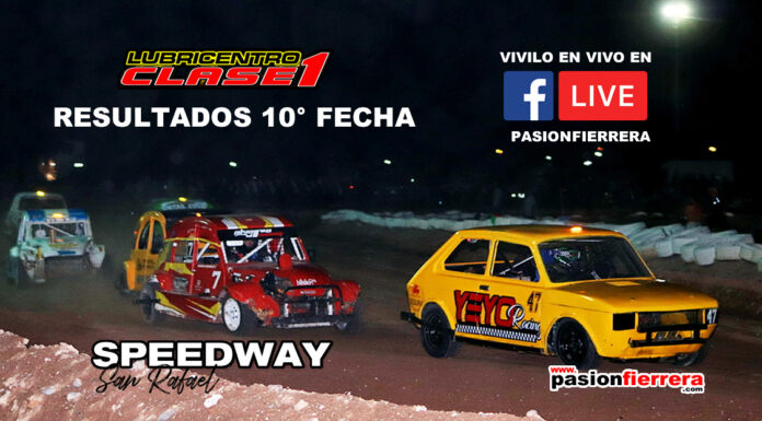 Speedway Resultados 10° fecha, autódromo Ciudad de San Rafael…