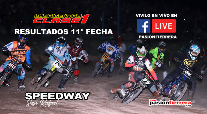 Speedway Resultados 11° fecha, autódromo Ciudad de San Rafael…