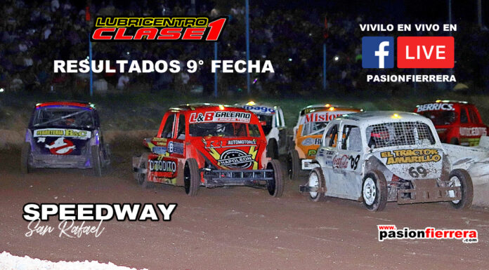 Speedway Resultados 9° fecha, autódromo Ciudad de San Rafael…